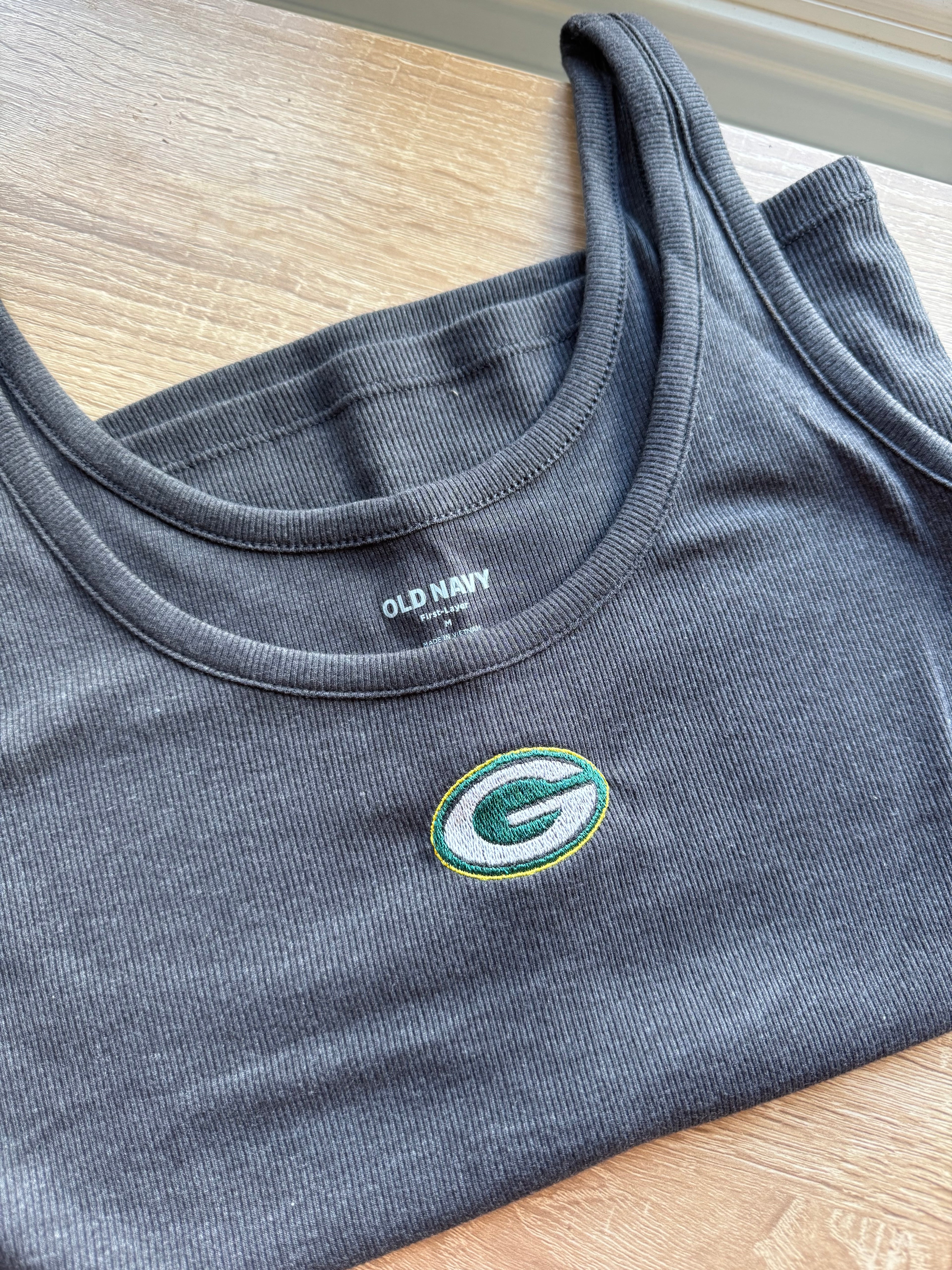 CUSTOM Embroidered Tank Top