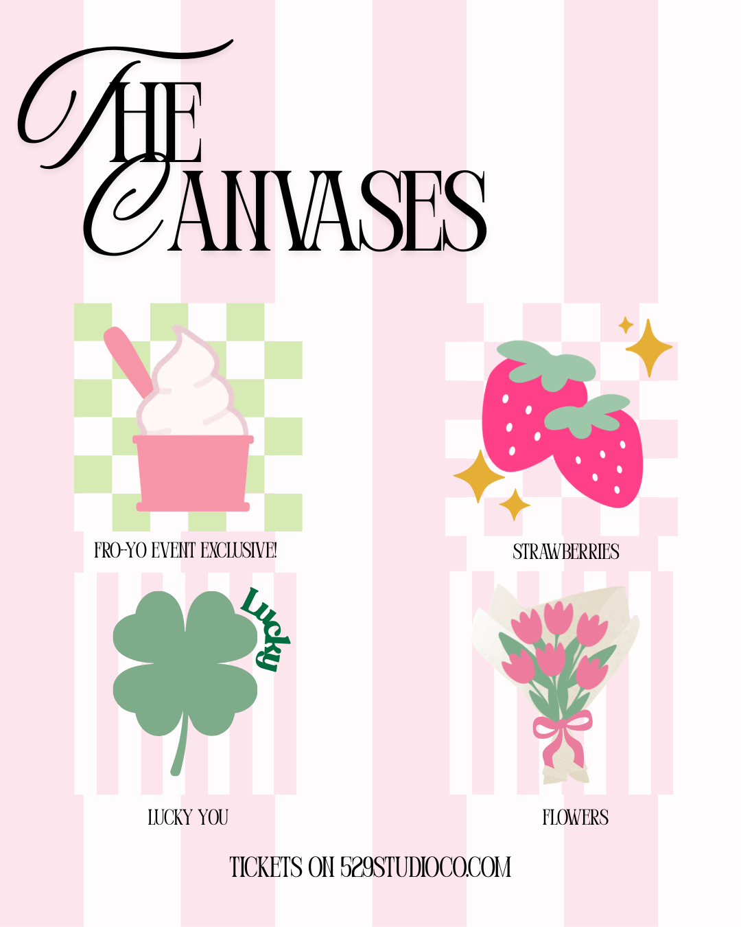 🧵 529 Studio Co. x She’s Social Needlepoint Night at BerryYo 🍦