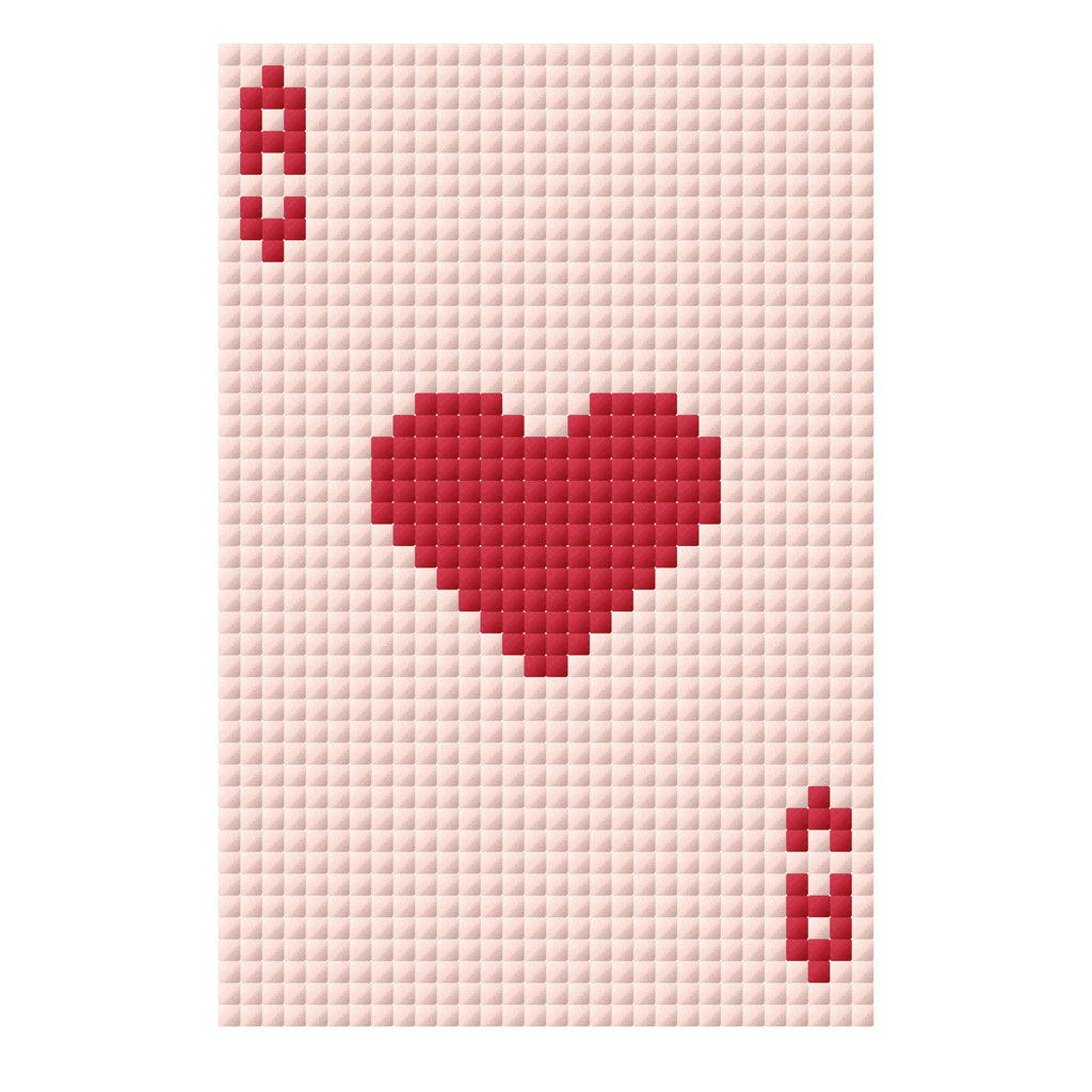 Ace of Hearts - Needlepoint Digital Download