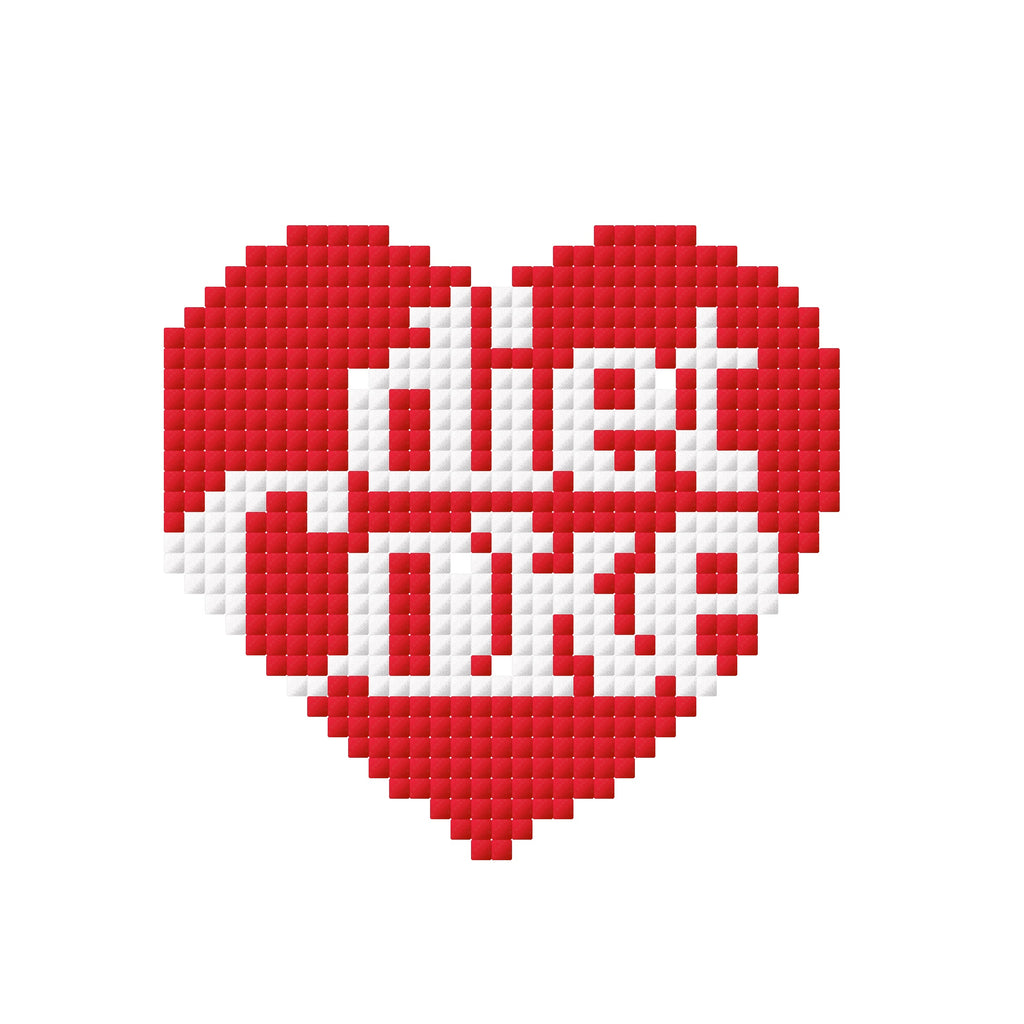 Diet Coke Heart - Needlepoint Digital Download