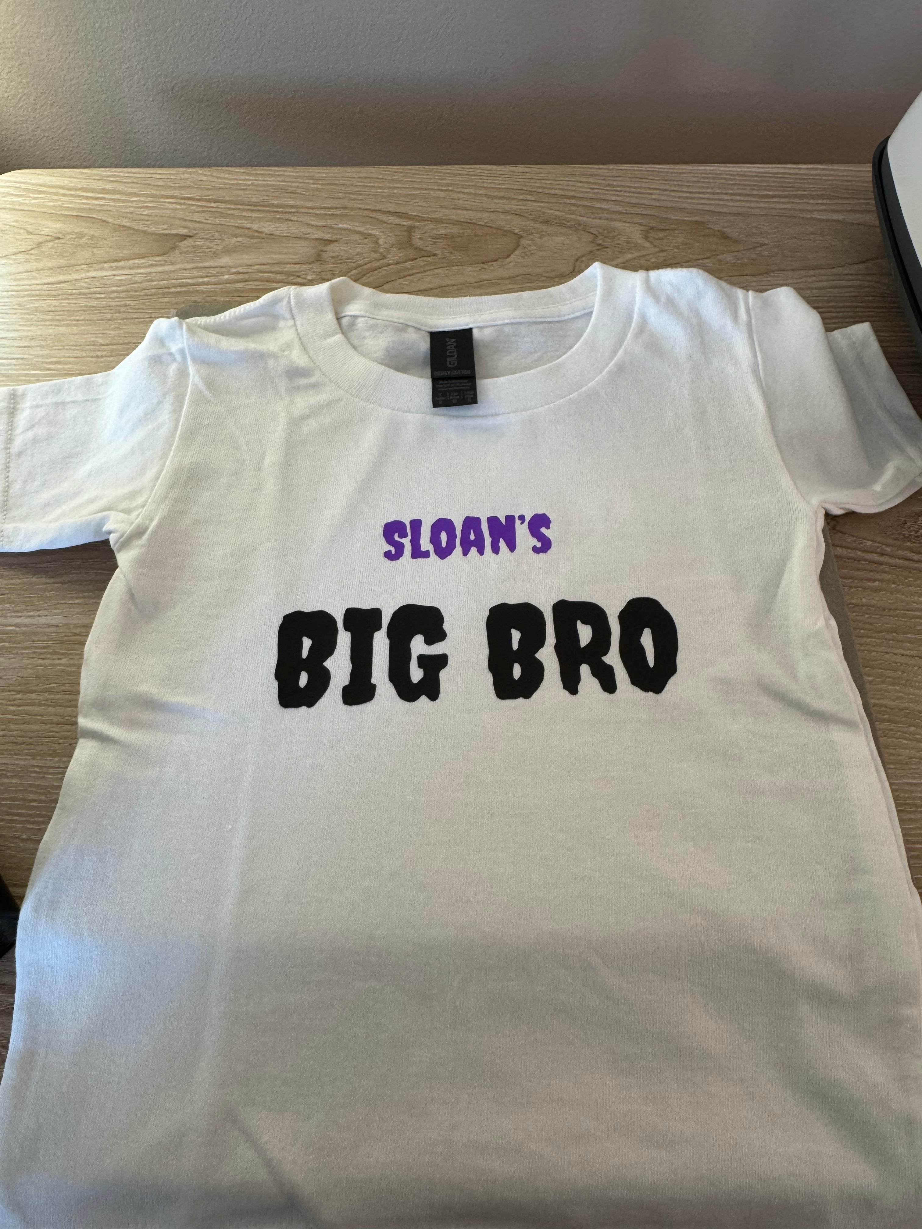 Custom Item - Spooky Big Bro Tee - Jenn Petrella