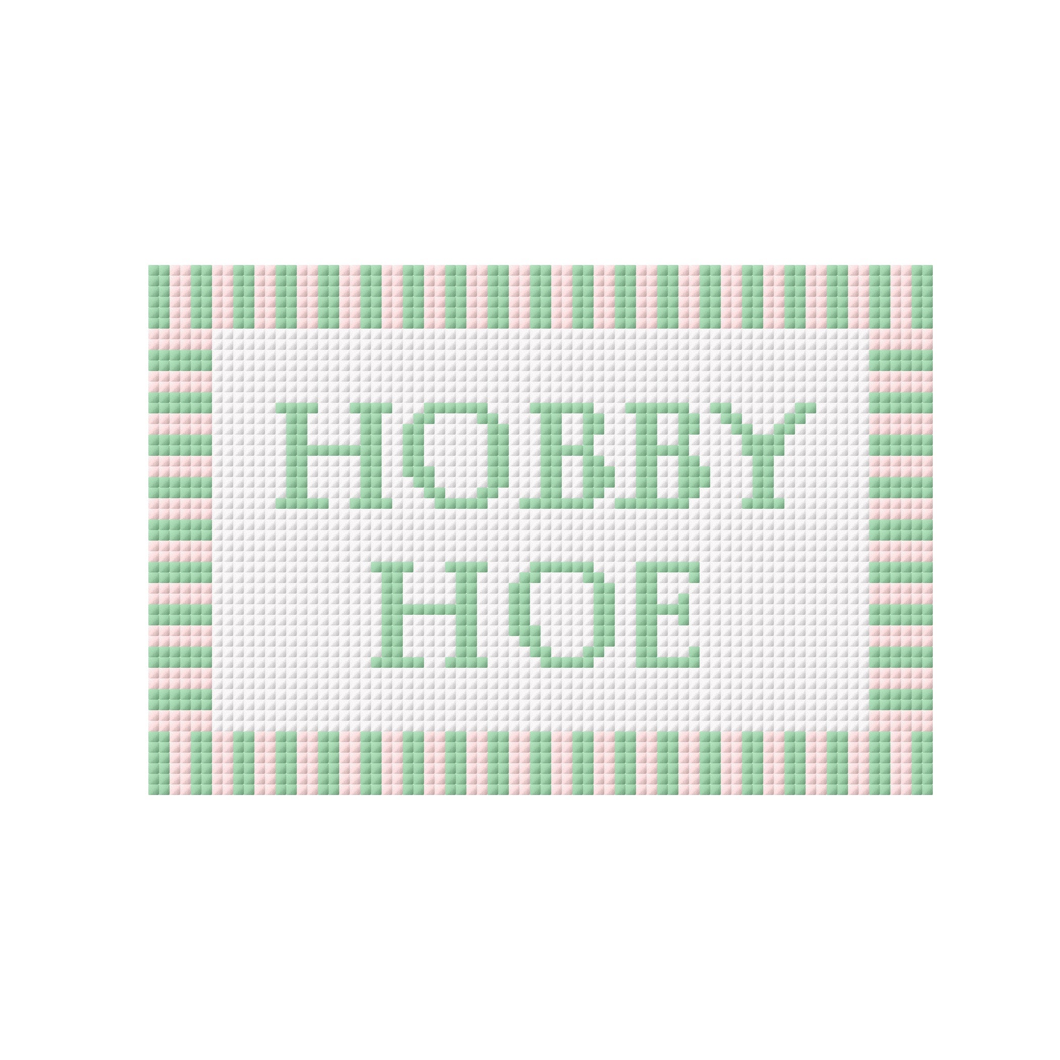Hobby Hoe - Needlepoint Digital Download