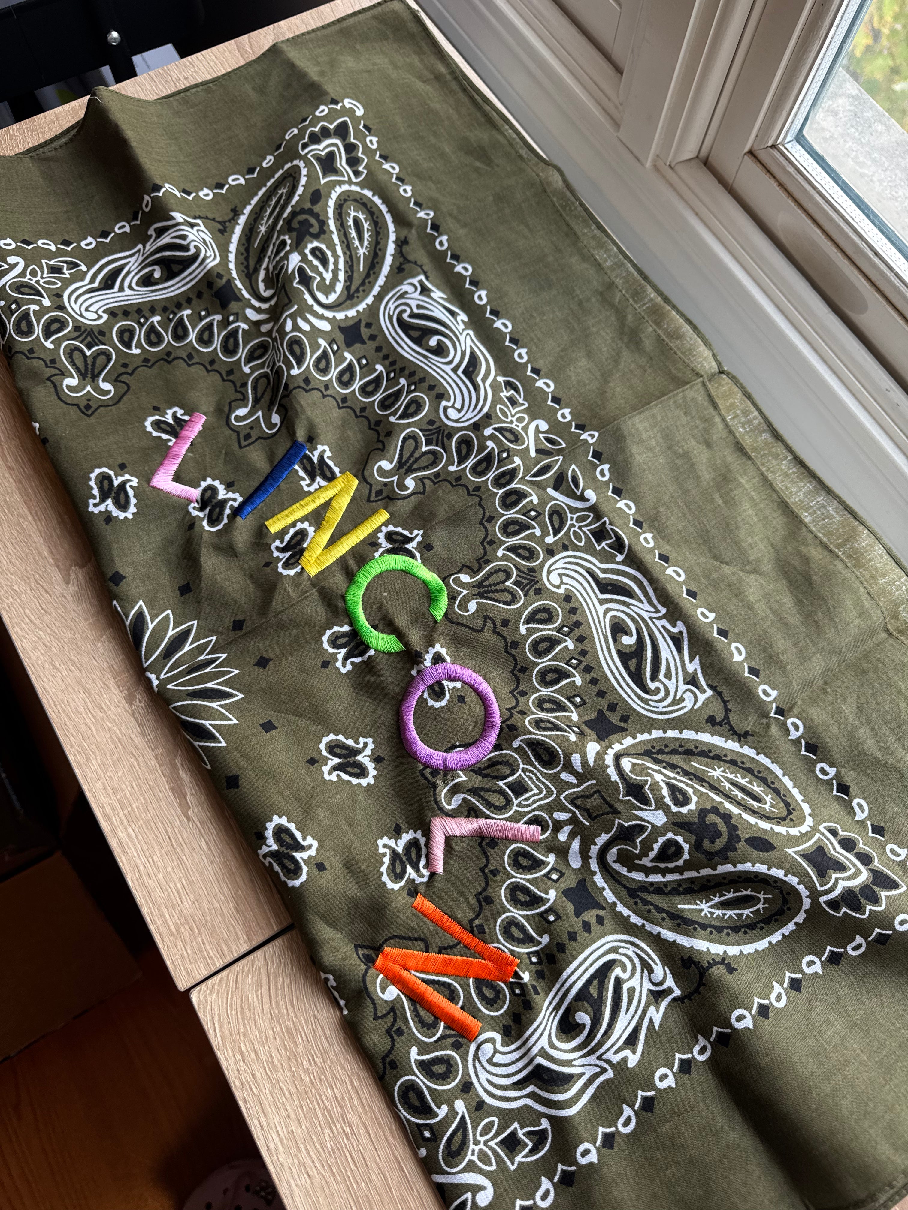 Custom Bandana - Sam Sandacz