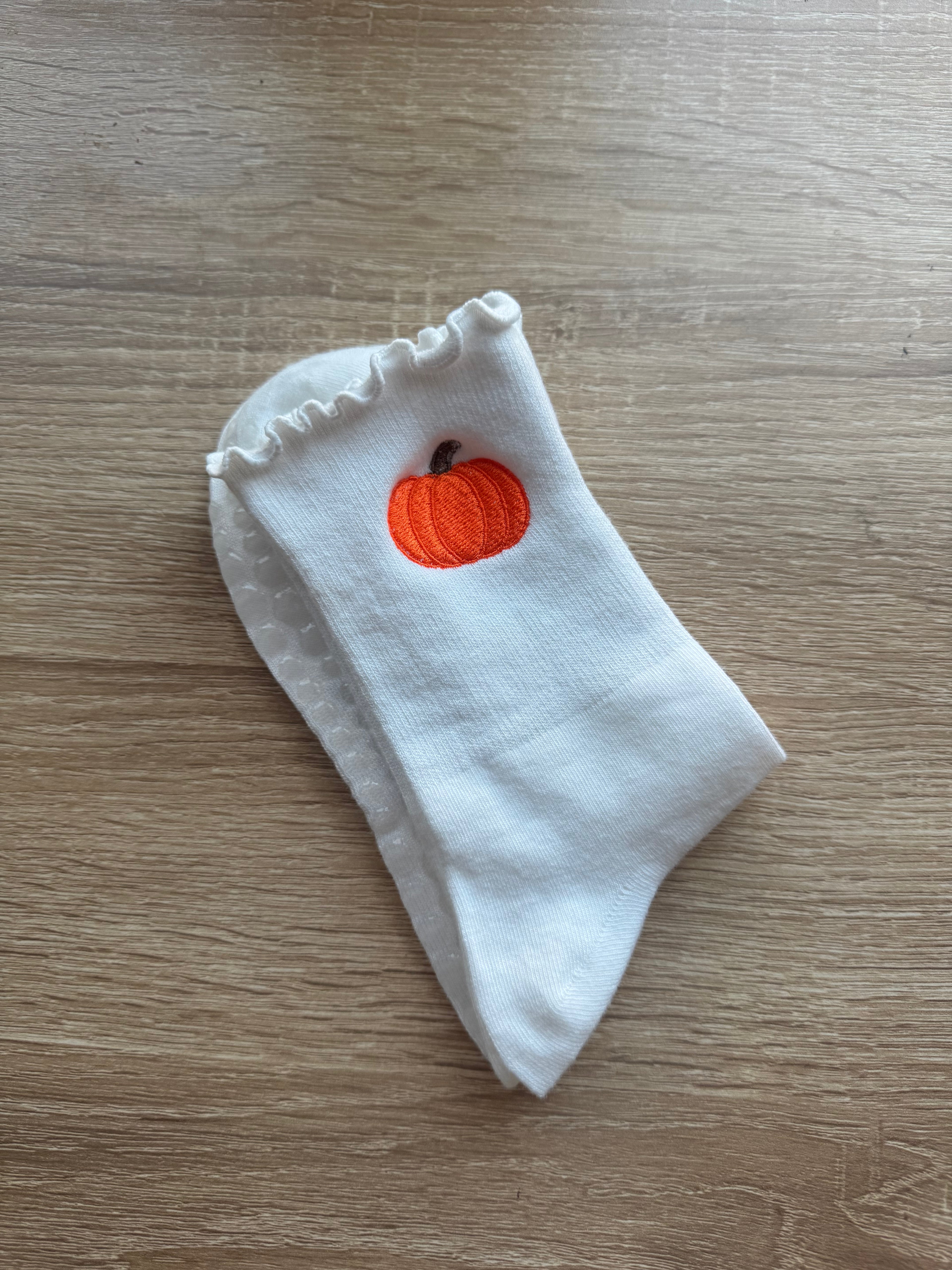 Pilates Socks - Pumpkin