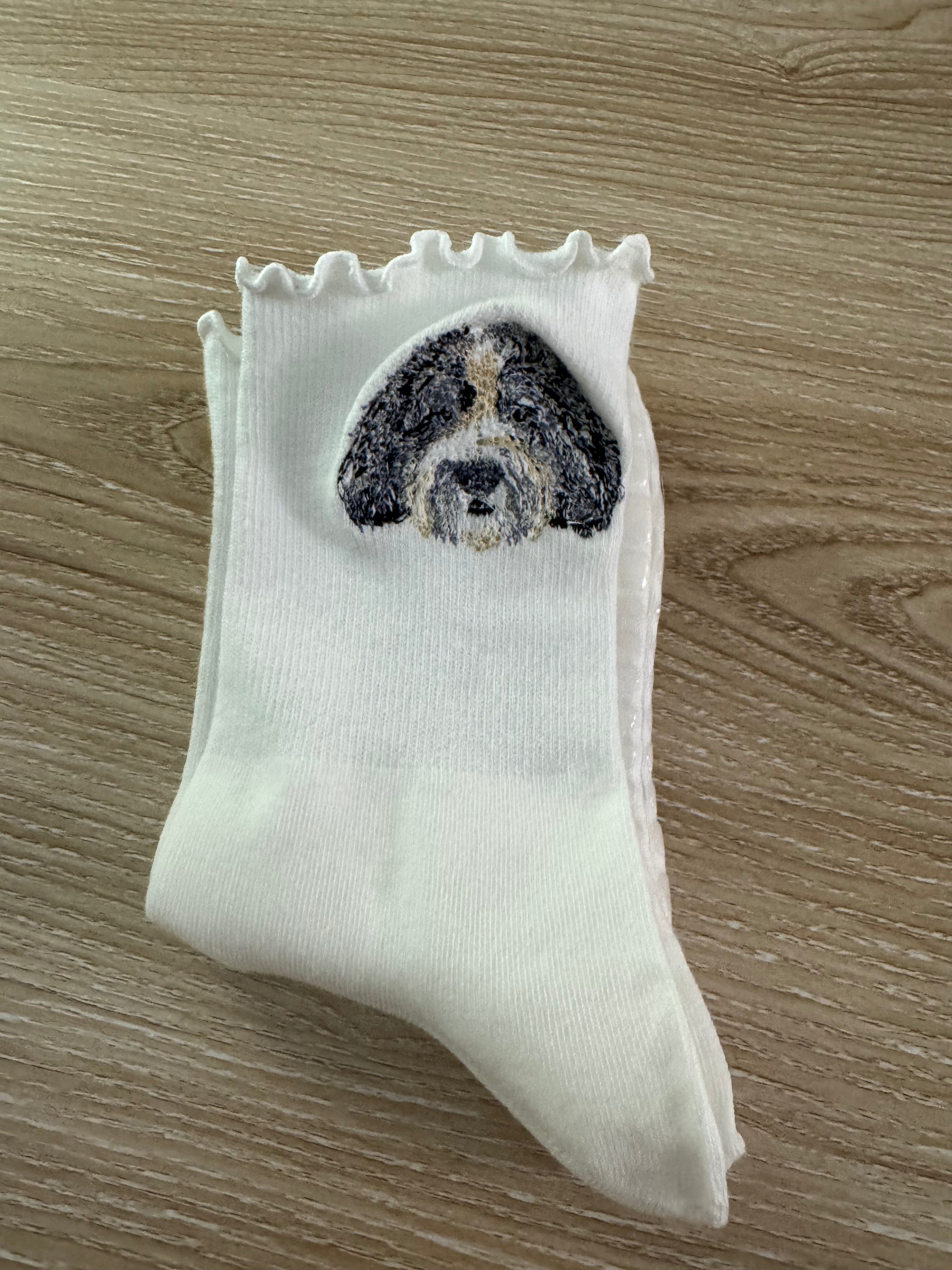 Custom Pilates Socks - Doodle - Sami Altshul