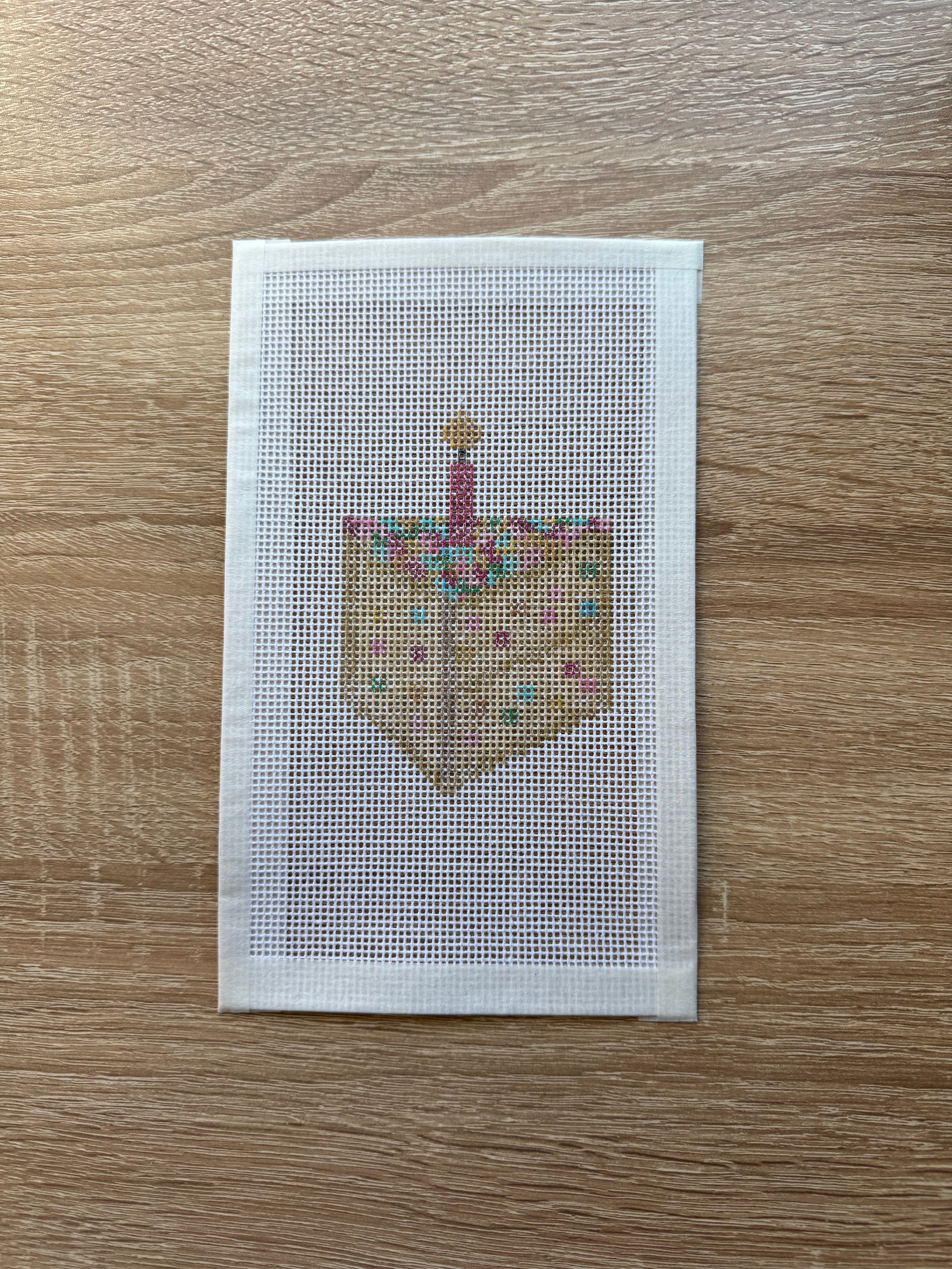 Confetti Cake - Mini 13 Mesh Needlepoint Canvas