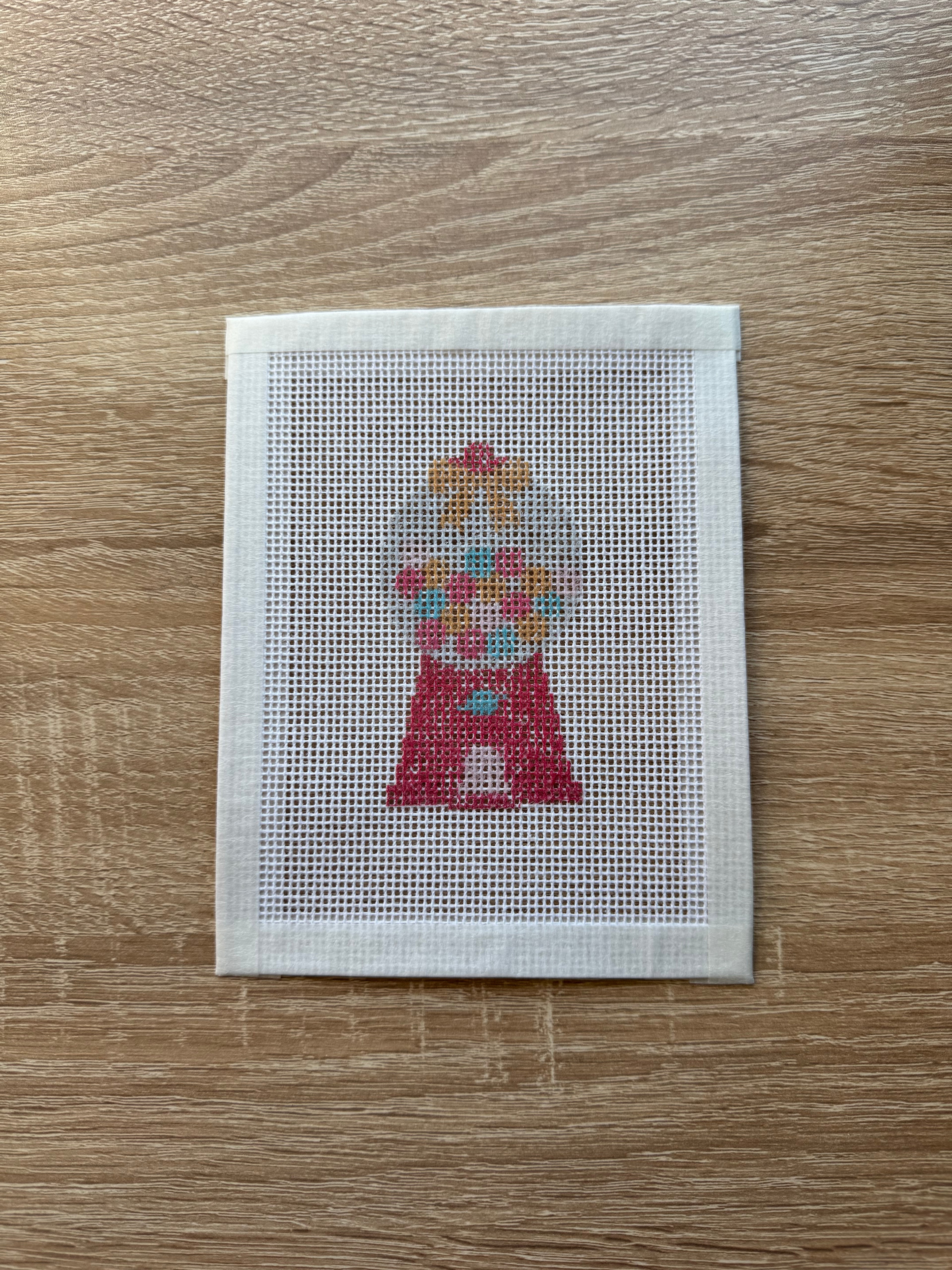 Bubble Gum Machine - Mini 13 Mesh Needlepoint Canvas
