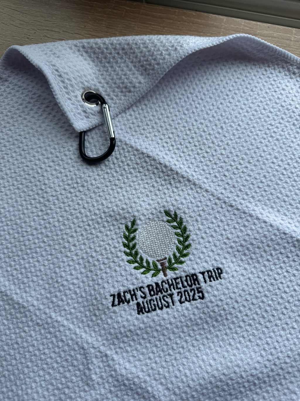 Embroidered Golf Towel