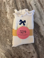 Bow Pilates Socks