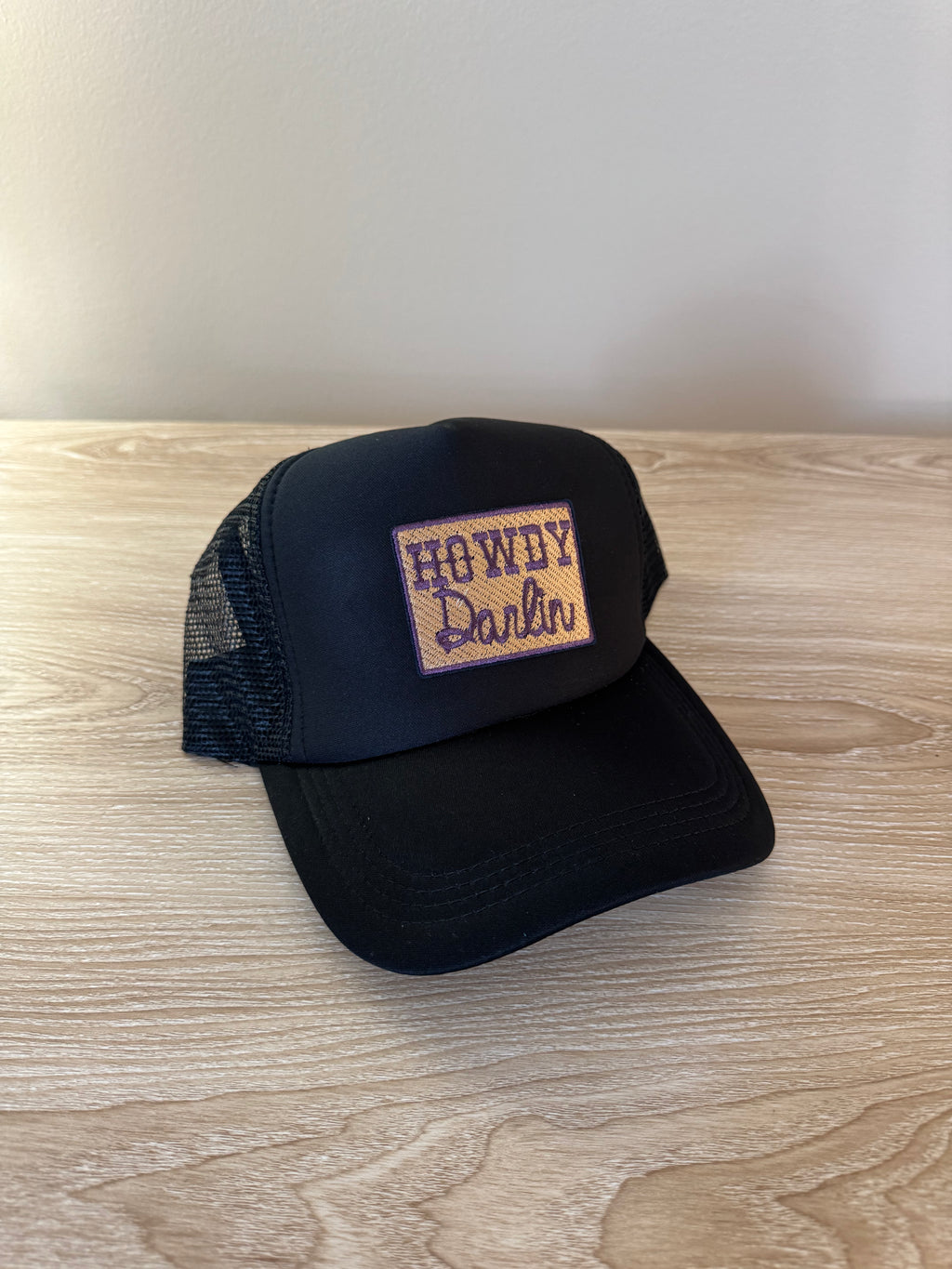 Black Trucker Hat