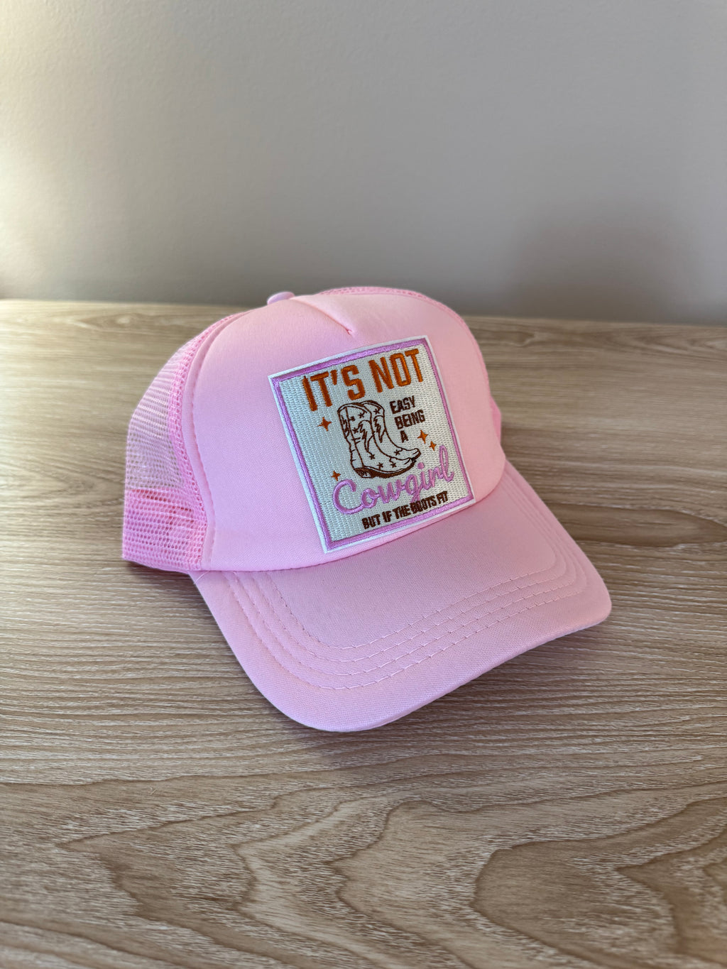 Pink Trucker Hat