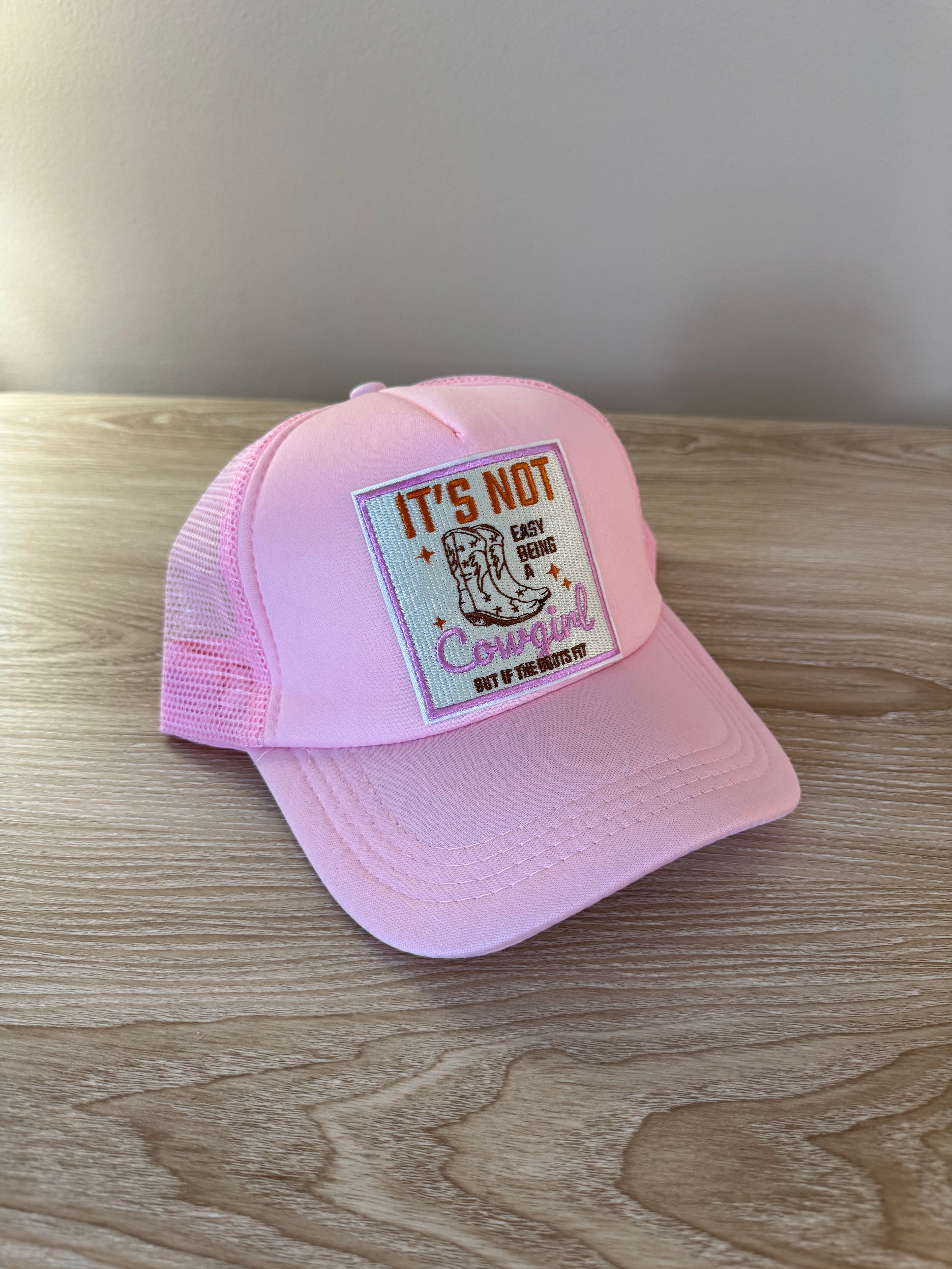 Pink Trucker Hat