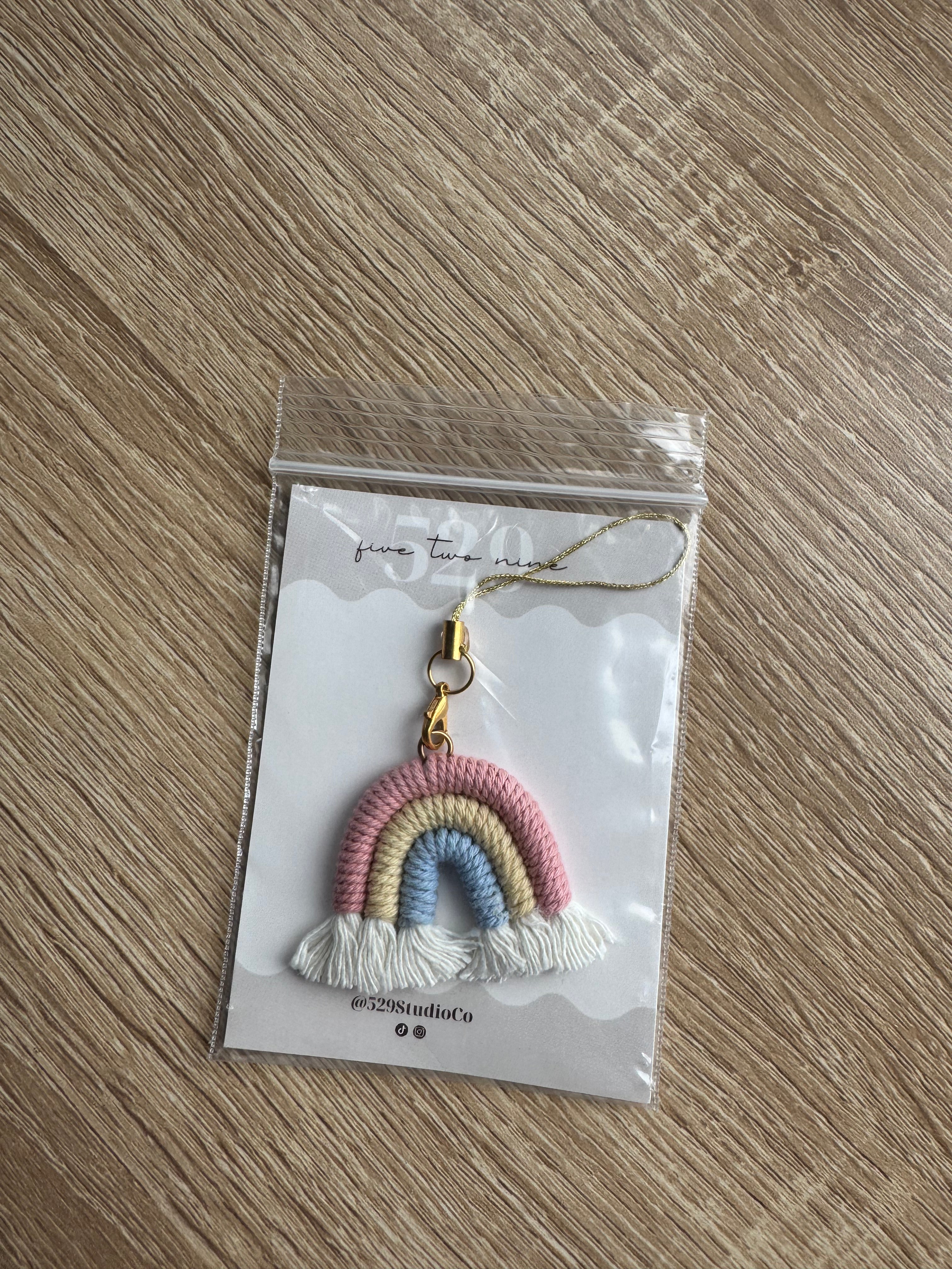 Keychain Charm - Rainbow