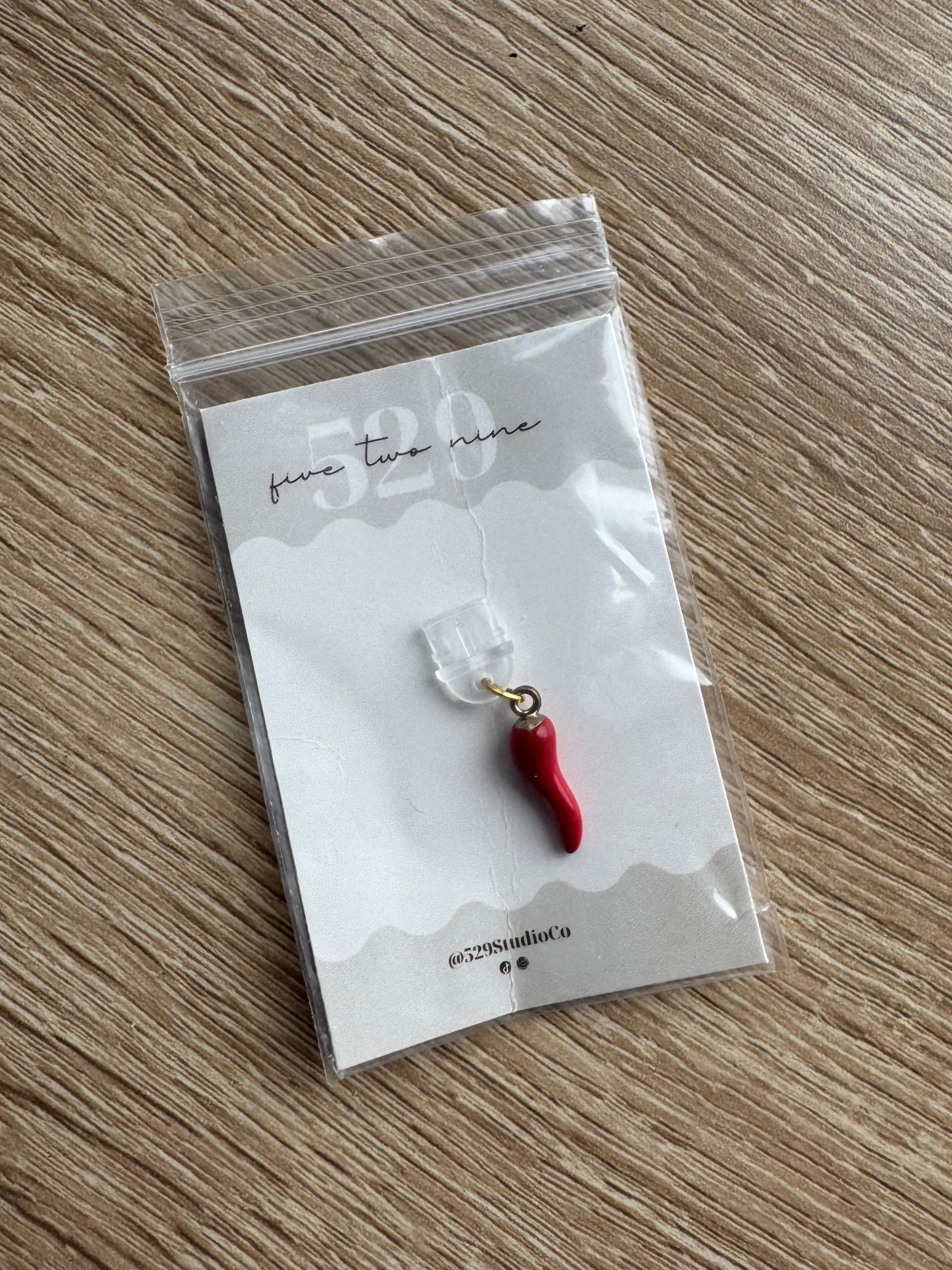 Kindle Charm - Italian Horn