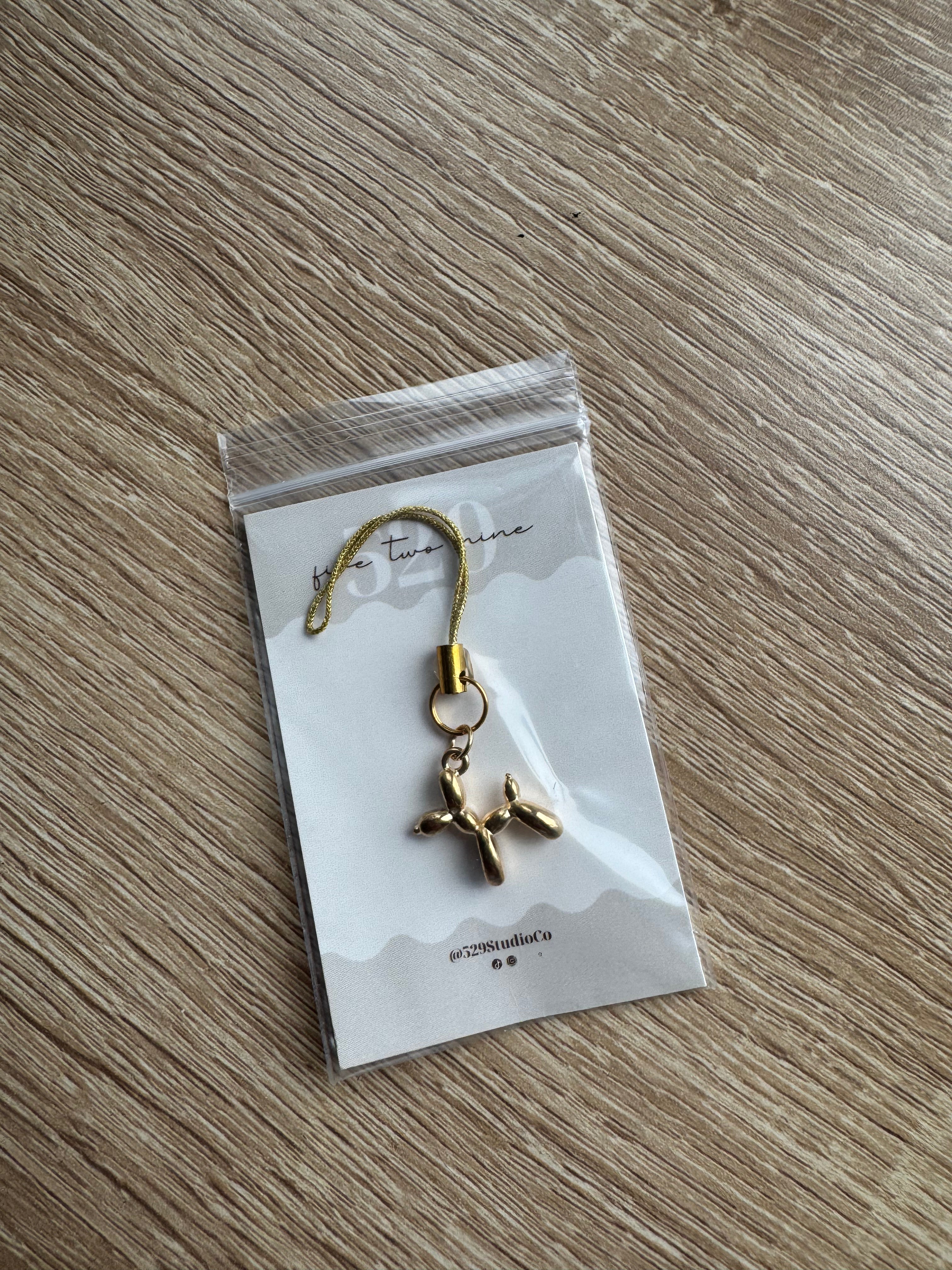 Keychain Charm - Balloon Dog