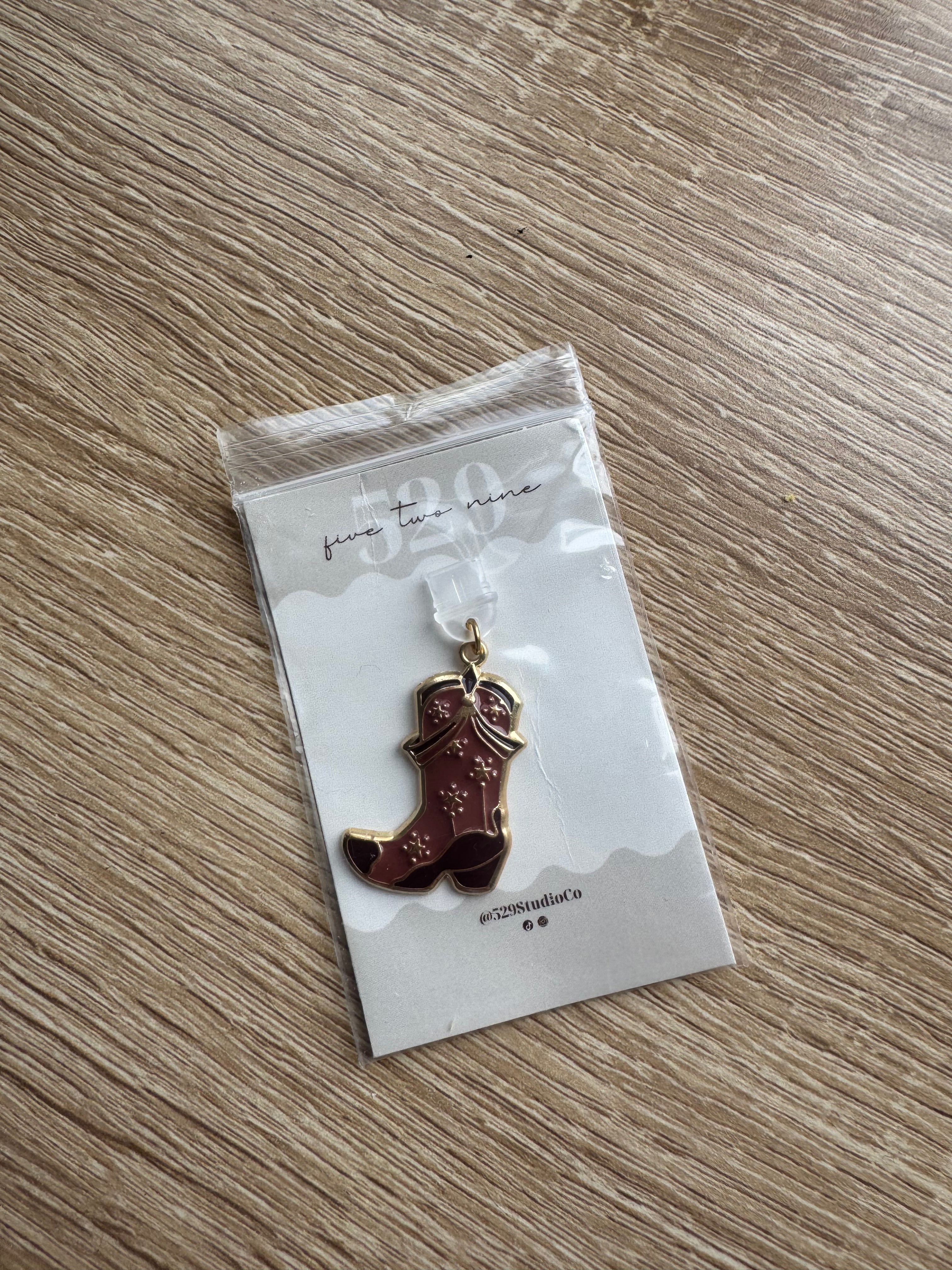 Kindle Charm - Cowboy Boot  / Cowgirl Hat