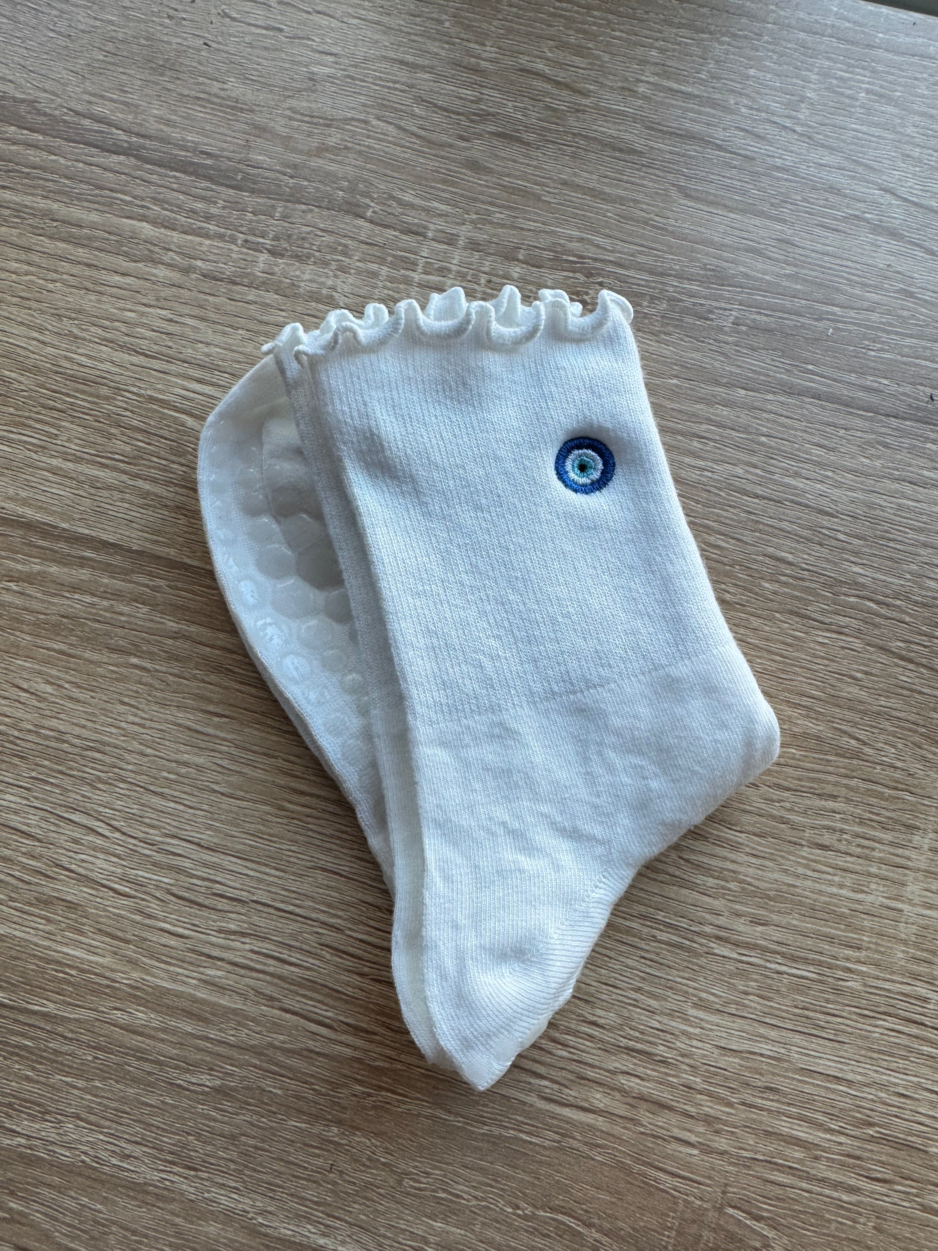 Pilates Socks - Evil Eye