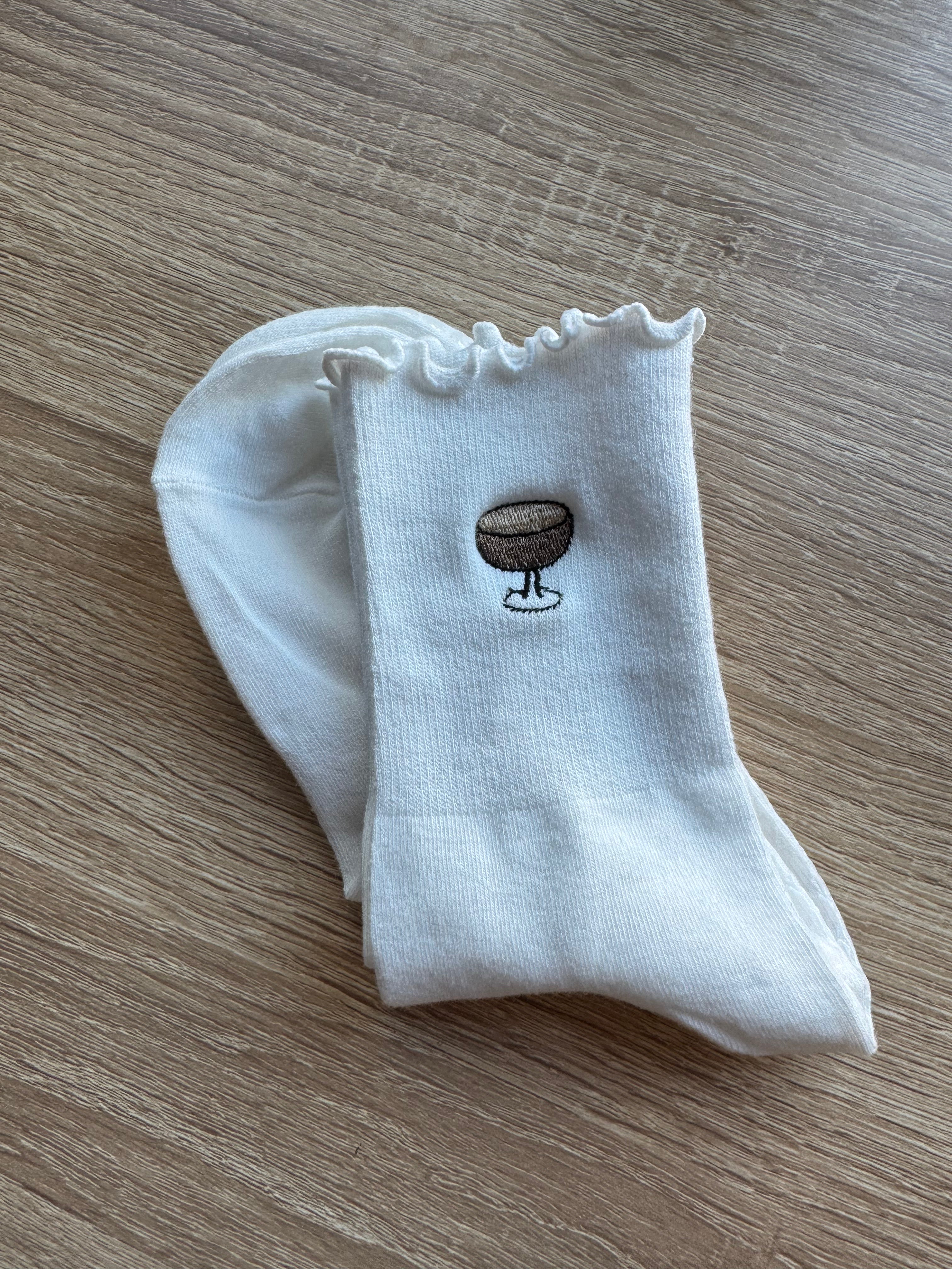 Pilates Socks - Espresso Martini