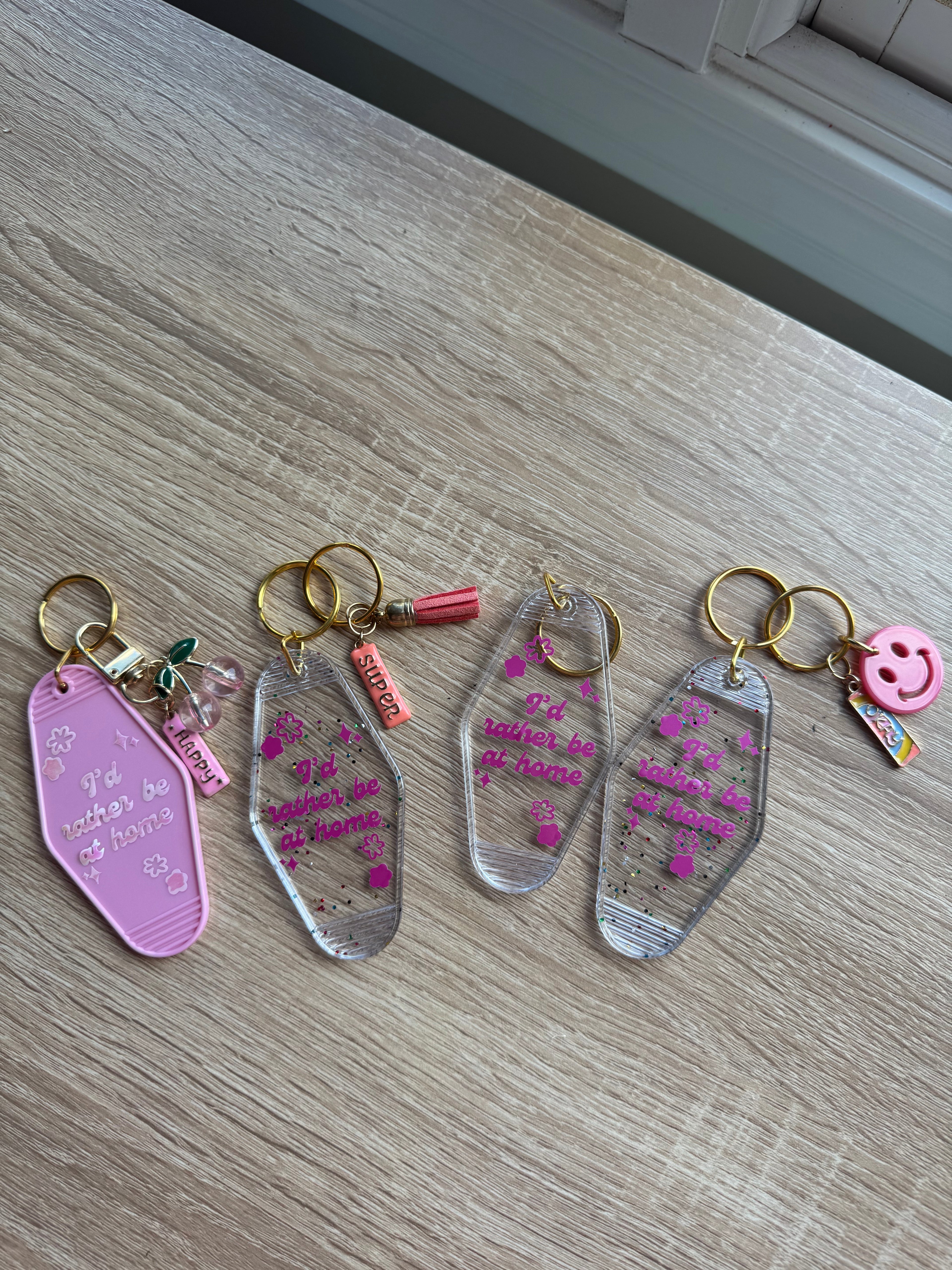 Hotel Key Chain - Sayings