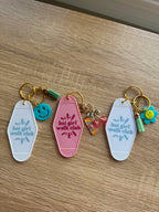 Hotel Key Chain - Sayings