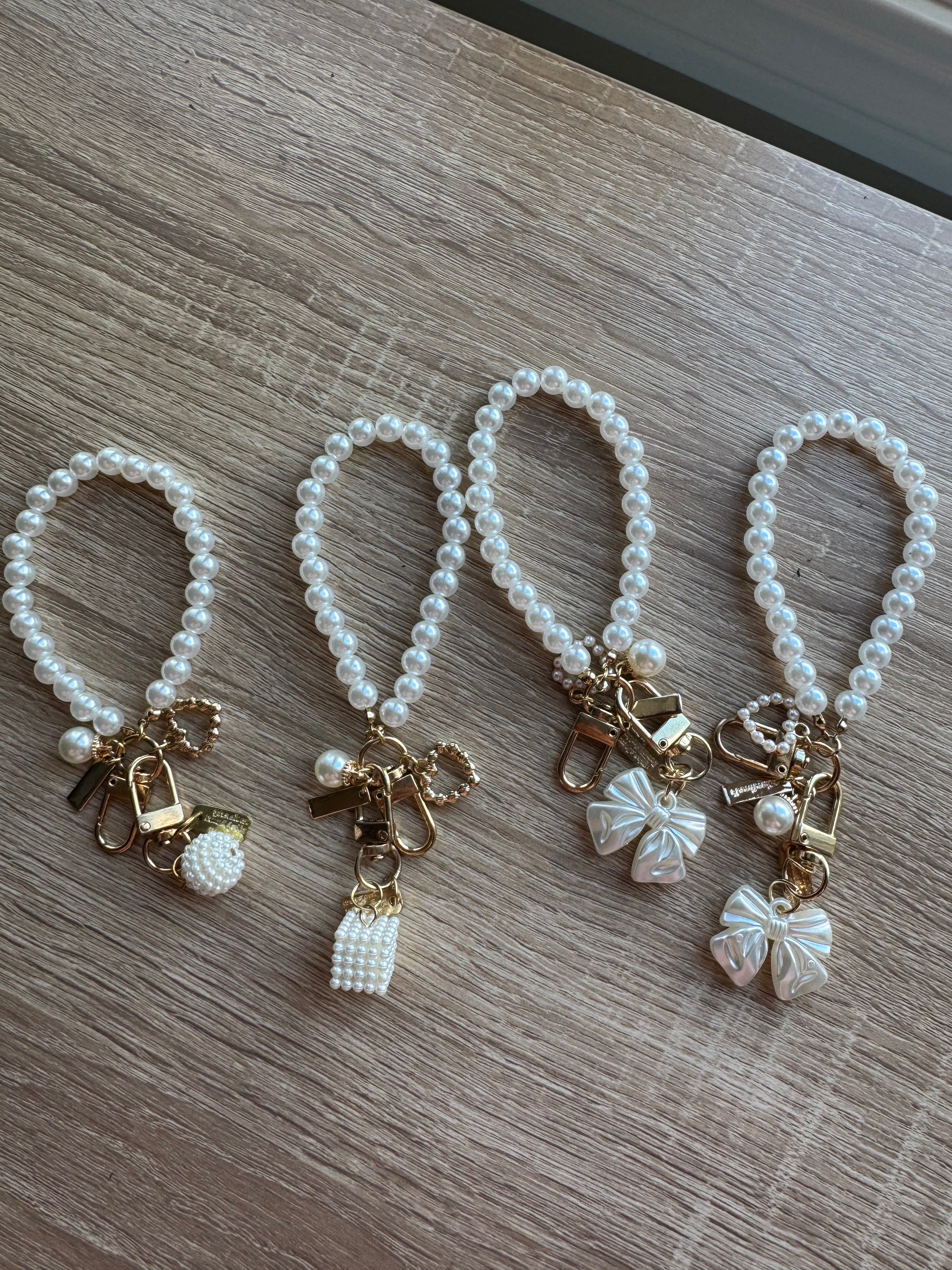 Pearl Keychain