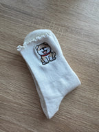 Custom Pilates Socks - Kyro Dog - Niki Tuck