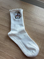 Custom Pilates Socks - Kyro Dog - Niki Tuck