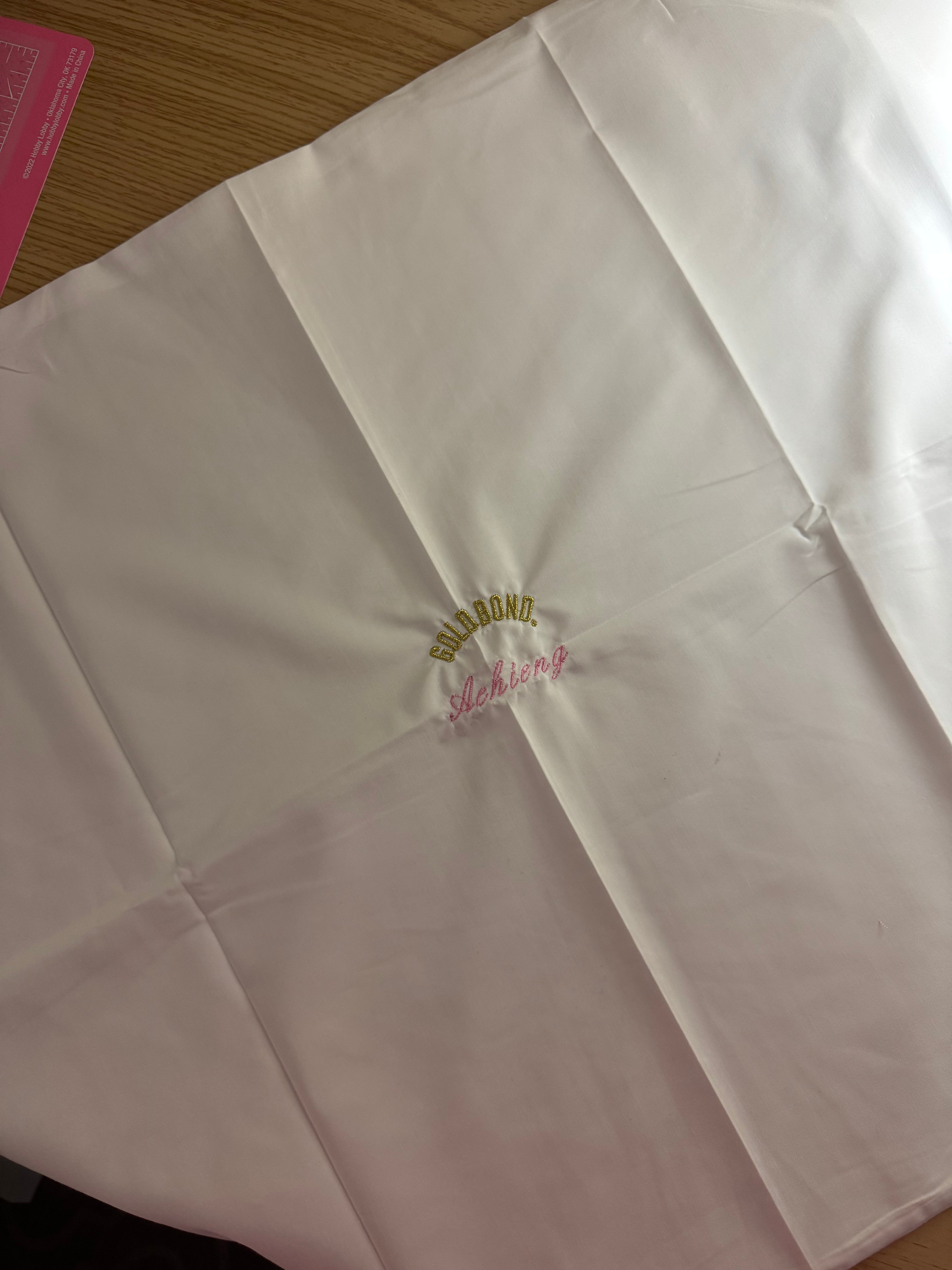 Custom Pillow Cases - Gold Bond