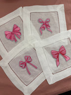 Set of 4 Cocktail Napkins - Ready to Ship