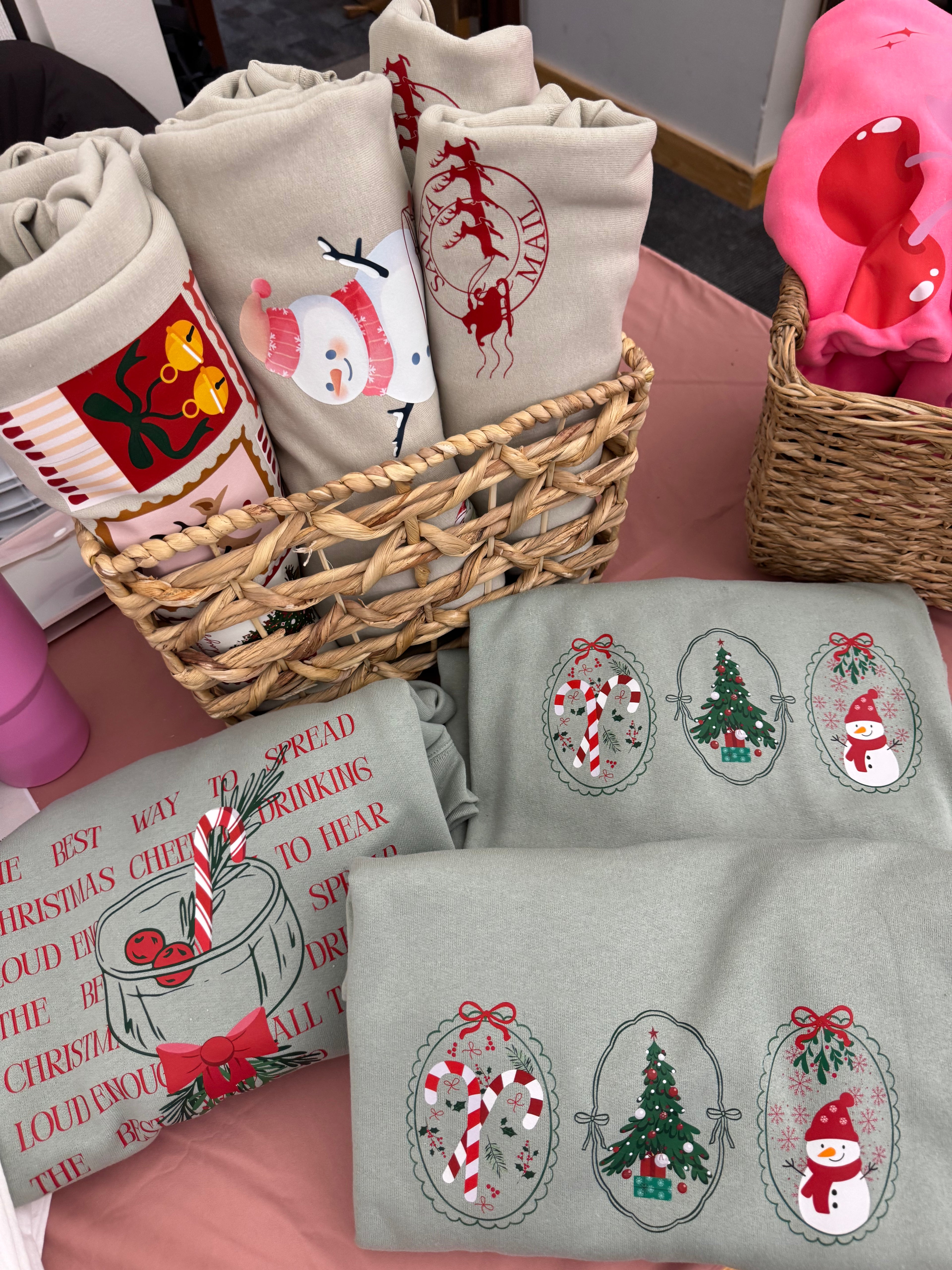 Holiday Oversized Sweatshirts