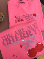 Valentine's Day Hot Pink Sweatshirts- 2026 Valentine's Day Collection