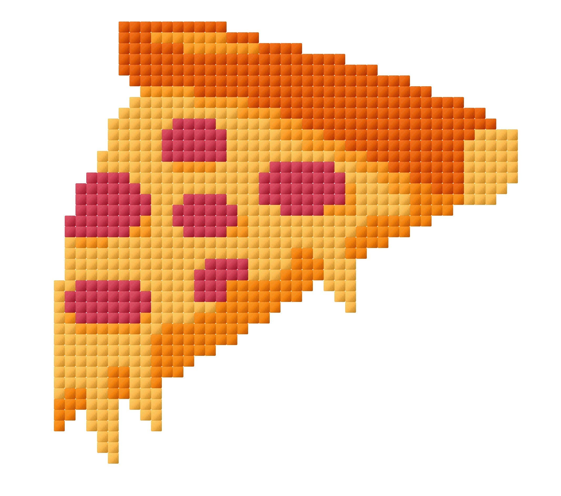 Pizza - Needlepoint Digital Download