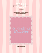 Grandma Hobbies - Needlepoint Digital Download