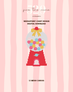 Gumball Machine - Needlepoint Digital Download