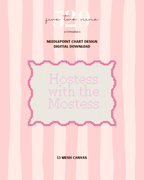 Hostess with the Mostess - Needlepoint Digital Download