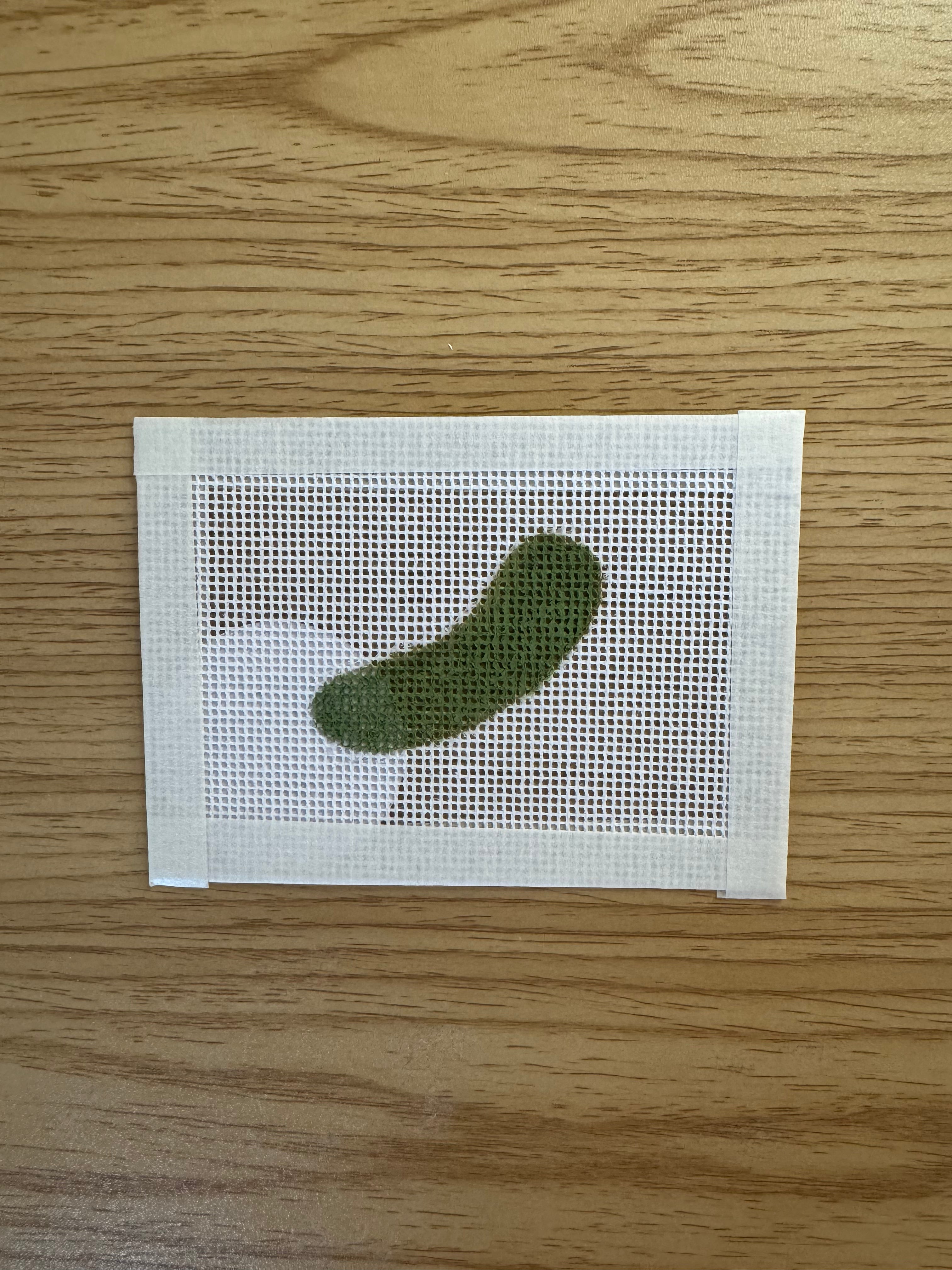 Pickle - Mini 13 Mesh Needlepoint Canvas